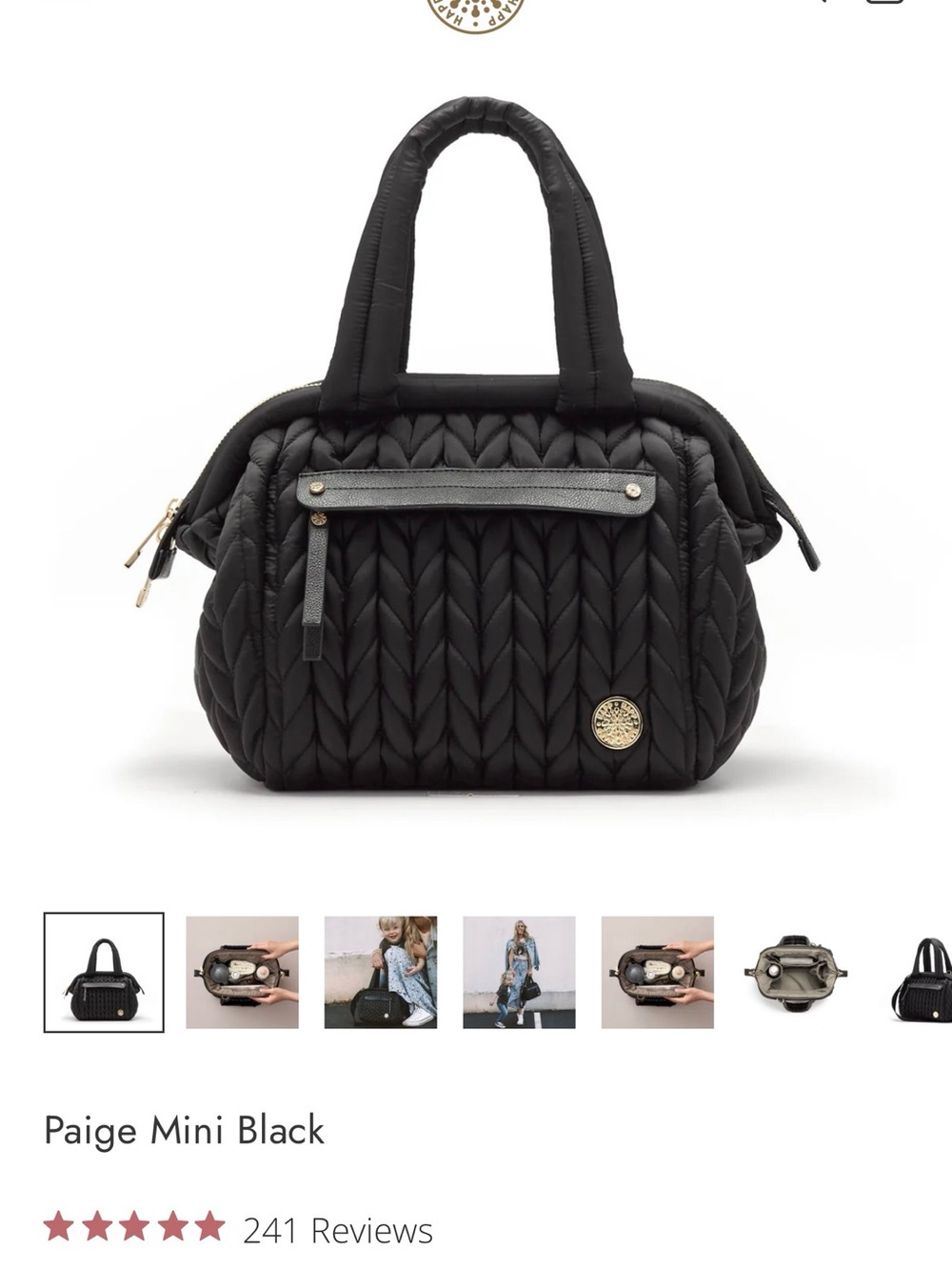 Happ Paige Mini Diaper Bag
